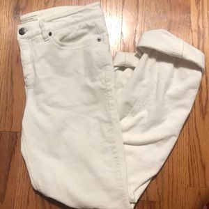 Jones New York White Corduroy Jeans